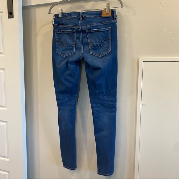 American Eagle Super Stretch Skinny Jegging Size 6R - Picture 2 of 7